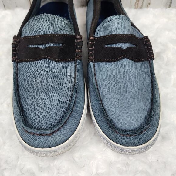 Cole Haan Pinch Weekender Loafers Blue Size 8.5 - Picture 4 of 9